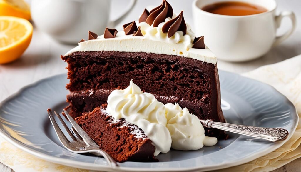 bolo de chocolate
