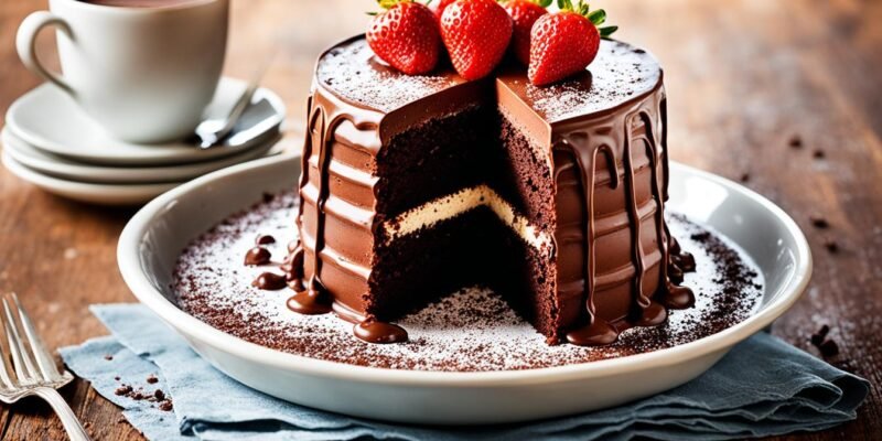 bolos de chocolate cremoso