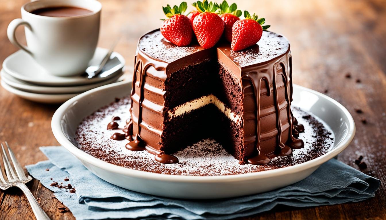 bolos de chocolate cremoso