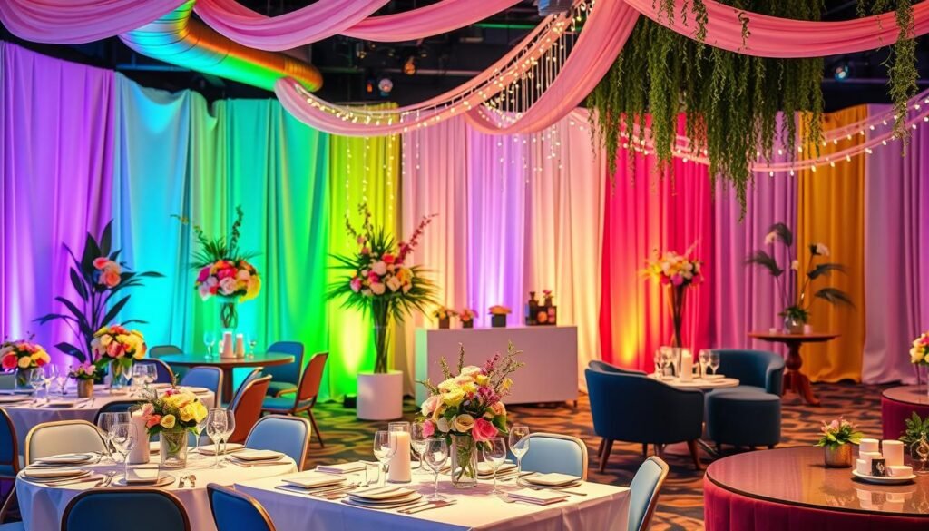 Tendências em decoração de festa