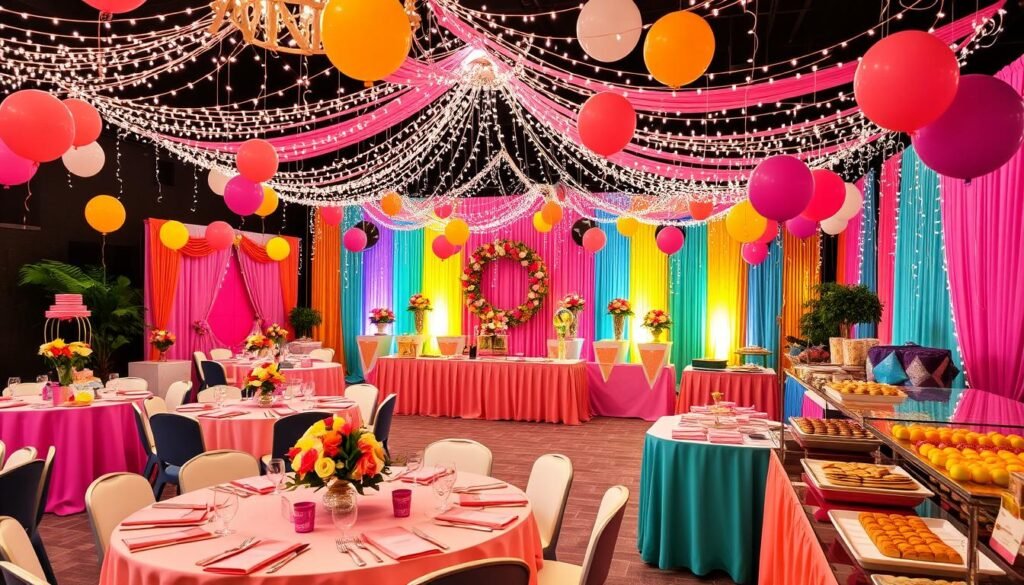 decoração de festa