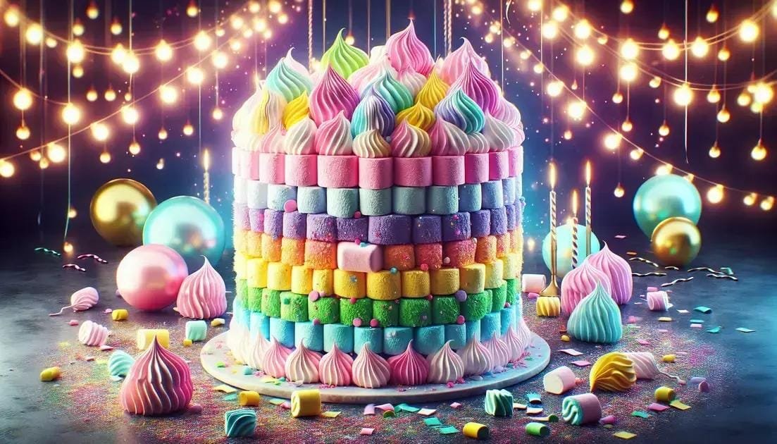 Bolo de marshmallow: a receita doce que vai conquistar sua festa