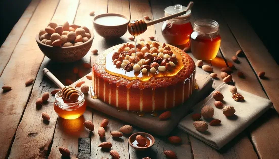 Bolo de mel: uma receita irresistível para adoçar seu dia