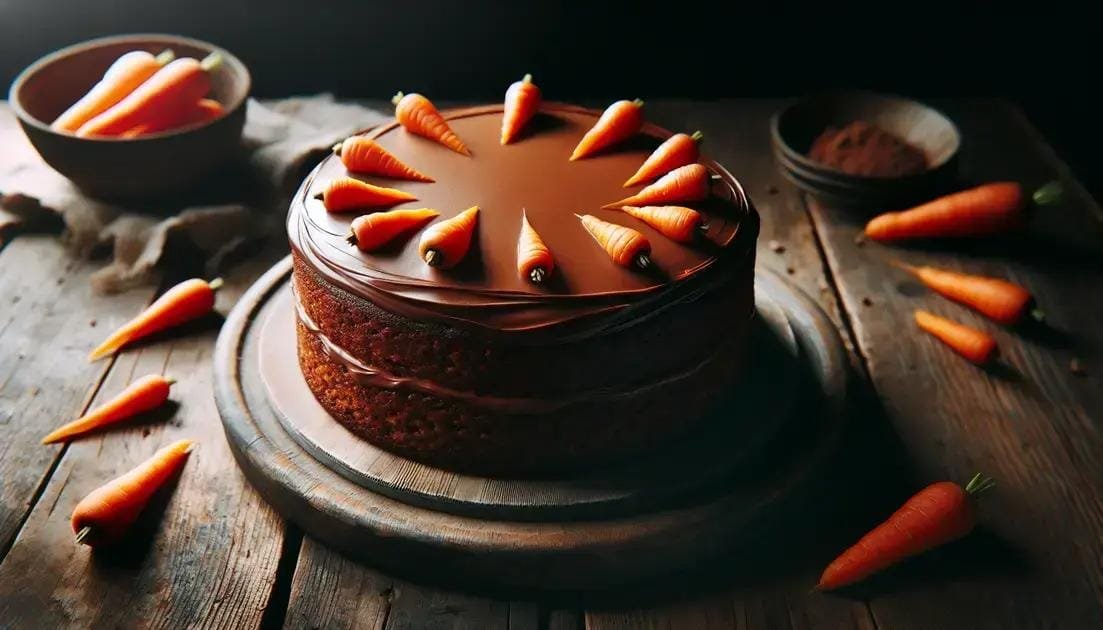 Bolo de cenoura: o doce perfeito para conquistar seu paladar