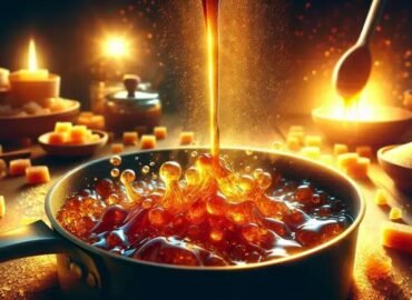 A ciência da caramelização: o segredo de um bolo dourado