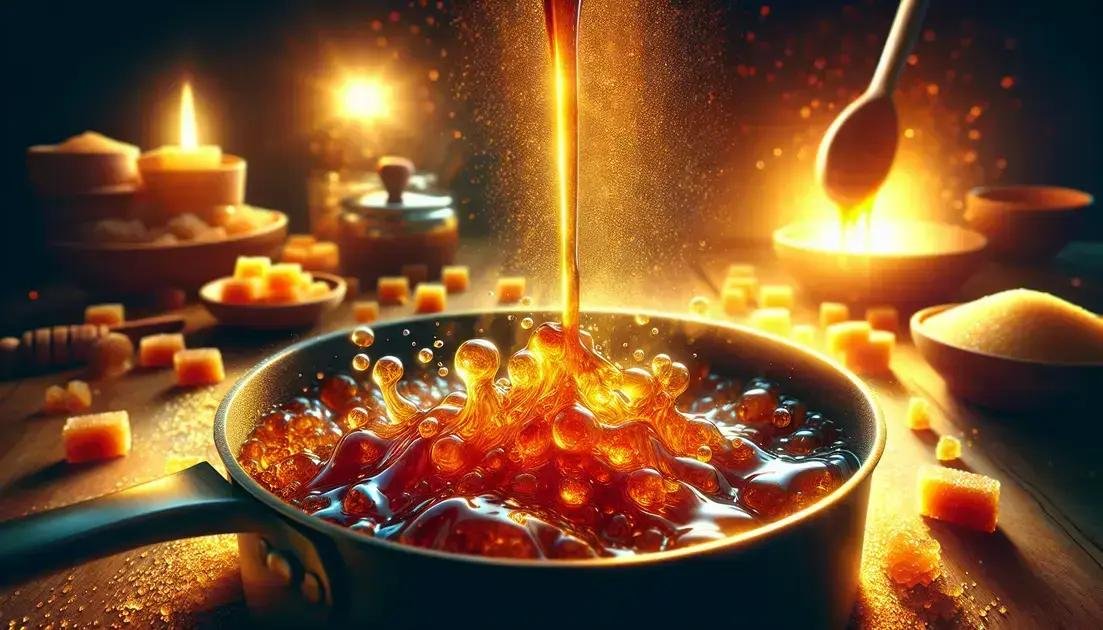 A ciência da caramelização: o segredo de um bolo dourado